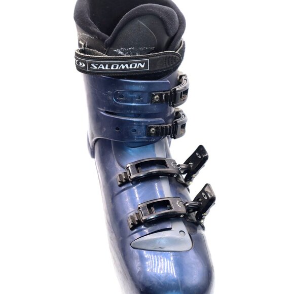 Salomon 660 Ski Boots Blue Black Adult Alpine Downhill Ski Equipment - Picture 13 of 14